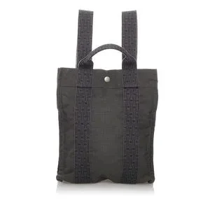 Hermès Authenticated Herline Canvas Backpack PM In Gray Hermes | Bags | Herms Authenticated Herline Canvas Backpack  main image 3